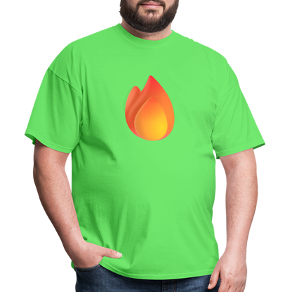 🔥 Fire (Microsoft Fluent) Unisex Classic T-Shirt - kiwi