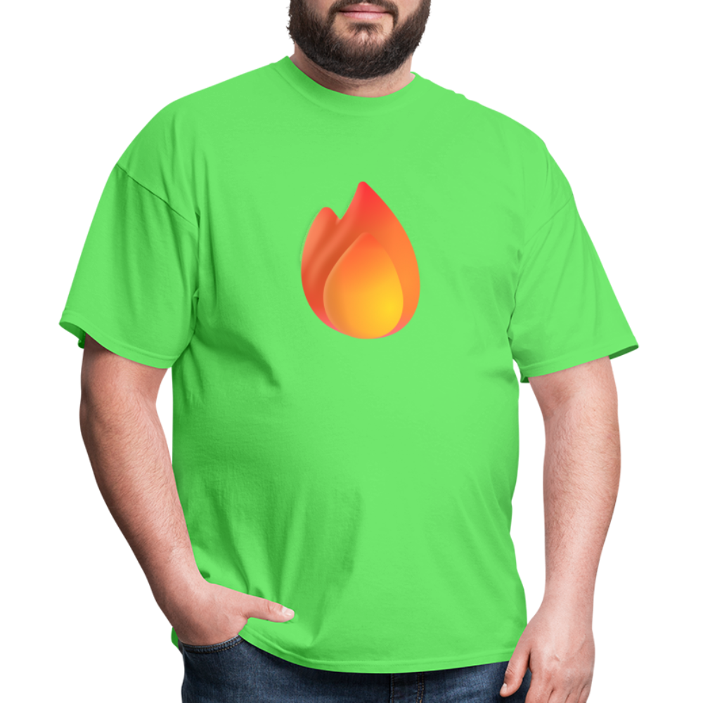 🔥 Fire (Microsoft Fluent) Unisex Classic T-Shirt - kiwi