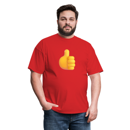 👍 Thumbs Up (Microsoft Fluent) Unisex Classic T-Shirt - red