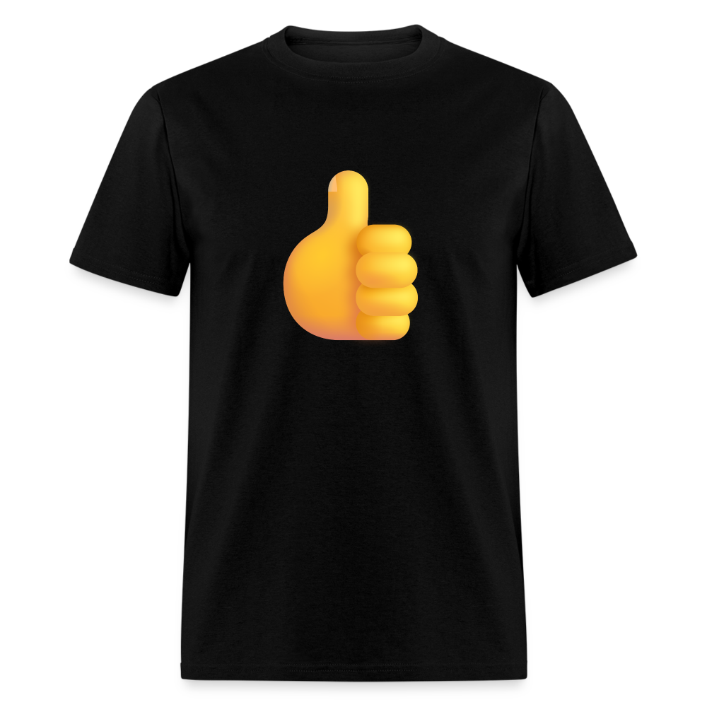 👍 Thumbs Up (Microsoft Fluent) Unisex Classic T-Shirt - black
