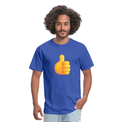 👍 Thumbs Up (Microsoft Fluent) Unisex Classic T-Shirt - royal blue