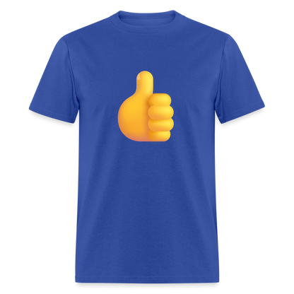 👍 Thumbs Up (Microsoft Fluent) Unisex Classic T-Shirt - royal blue