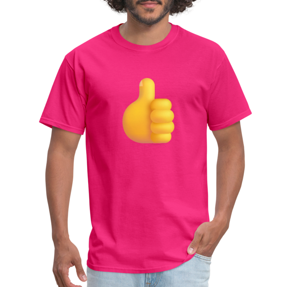 👍 Thumbs Up (Microsoft Fluent) Unisex Classic T-Shirt - fuchsia