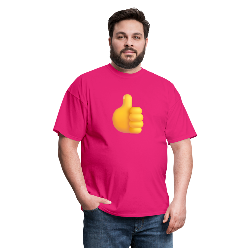 👍 Thumbs Up (Microsoft Fluent) Unisex Classic T-Shirt - fuchsia