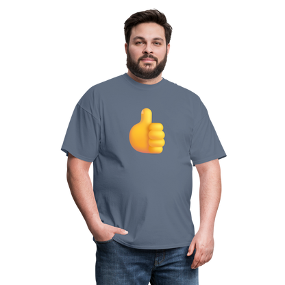 👍 Thumbs Up (Microsoft Fluent) Unisex Classic T-Shirt - denim