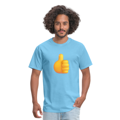 👍 Thumbs Up (Microsoft Fluent) Unisex Classic T-Shirt - aquatic blue
