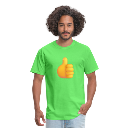 👍 Thumbs Up (Microsoft Fluent) Unisex Classic T-Shirt - kiwi