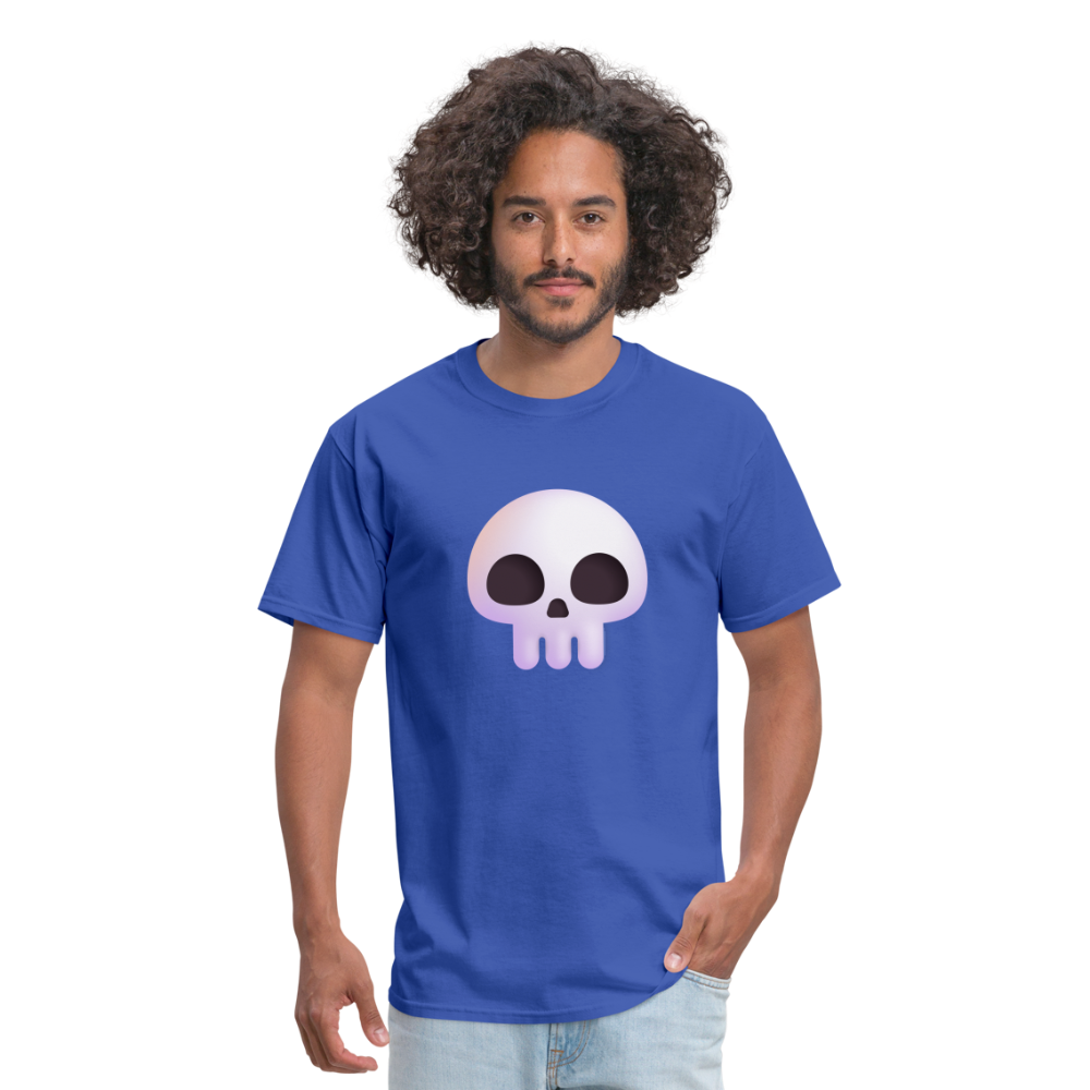 💀 Skull (Microsoft Fluent) Unisex Classic T-Shirt - royal blue