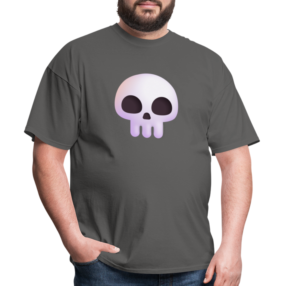 💀 Skull (Microsoft Fluent) Unisex Classic T-Shirt - charcoal