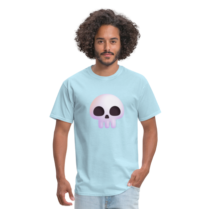 💀 Skull (Microsoft Fluent) Unisex Classic T-Shirt - powder blue