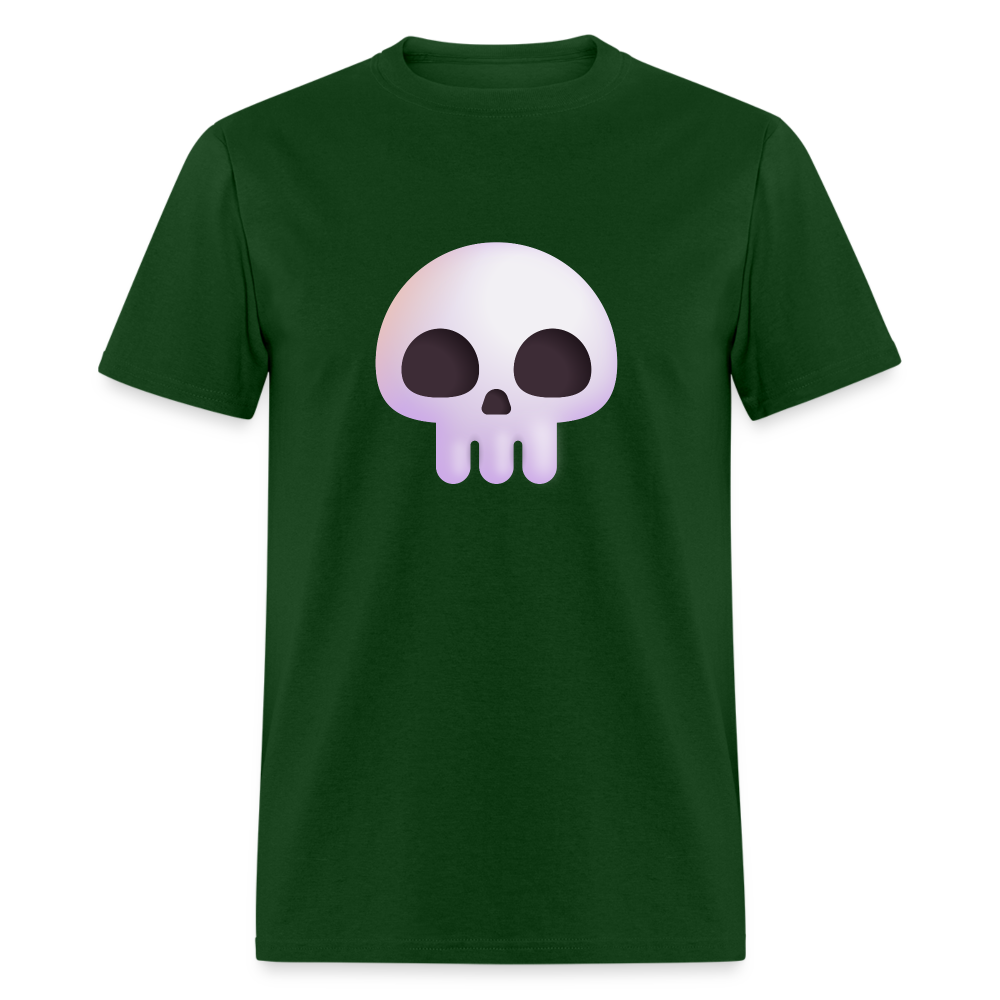 💀 Skull (Microsoft Fluent) Unisex Classic T-Shirt - forest green