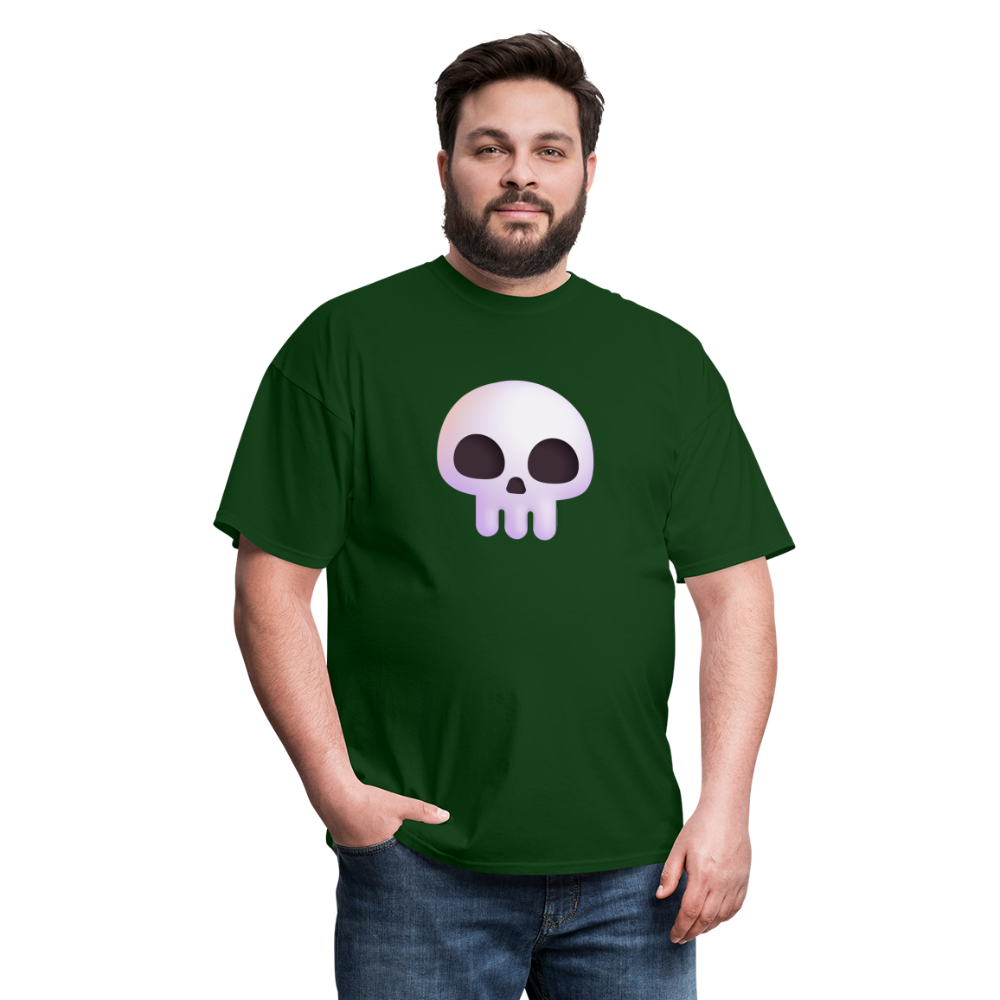 💀 Skull (Microsoft Fluent) Unisex Classic T-Shirt - forest green