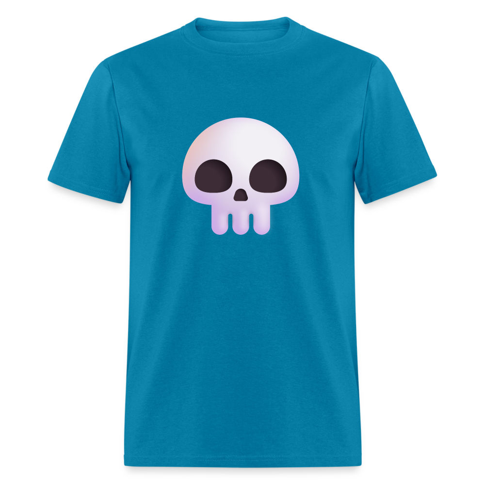 💀 Skull (Microsoft Fluent) Unisex Classic T-Shirt - turquoise