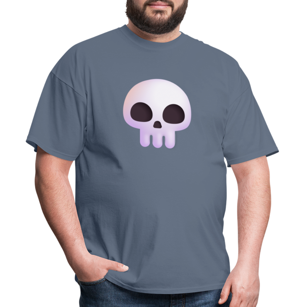 💀 Skull (Microsoft Fluent) Unisex Classic T-Shirt - denim