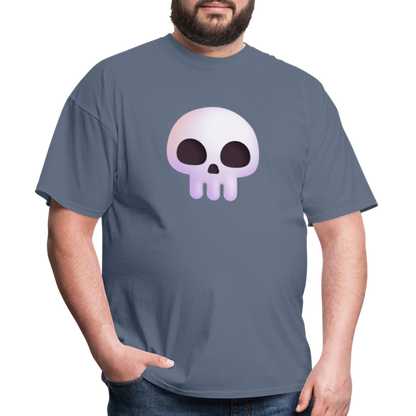 💀 Skull (Microsoft Fluent) Unisex Classic T-Shirt - denim