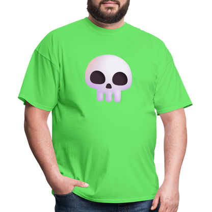 💀 Skull (Microsoft Fluent) Unisex Classic T-Shirt - kiwi