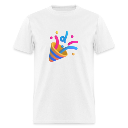 🎉 Party Popper (Microsoft Fluent) Unisex Classic T-Shirt - white