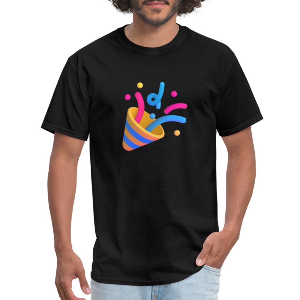 🎉 Party Popper (Microsoft Fluent) Unisex Classic T-Shirt - black
