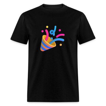 🎉 Party Popper (Microsoft Fluent) Unisex Classic T-Shirt - black