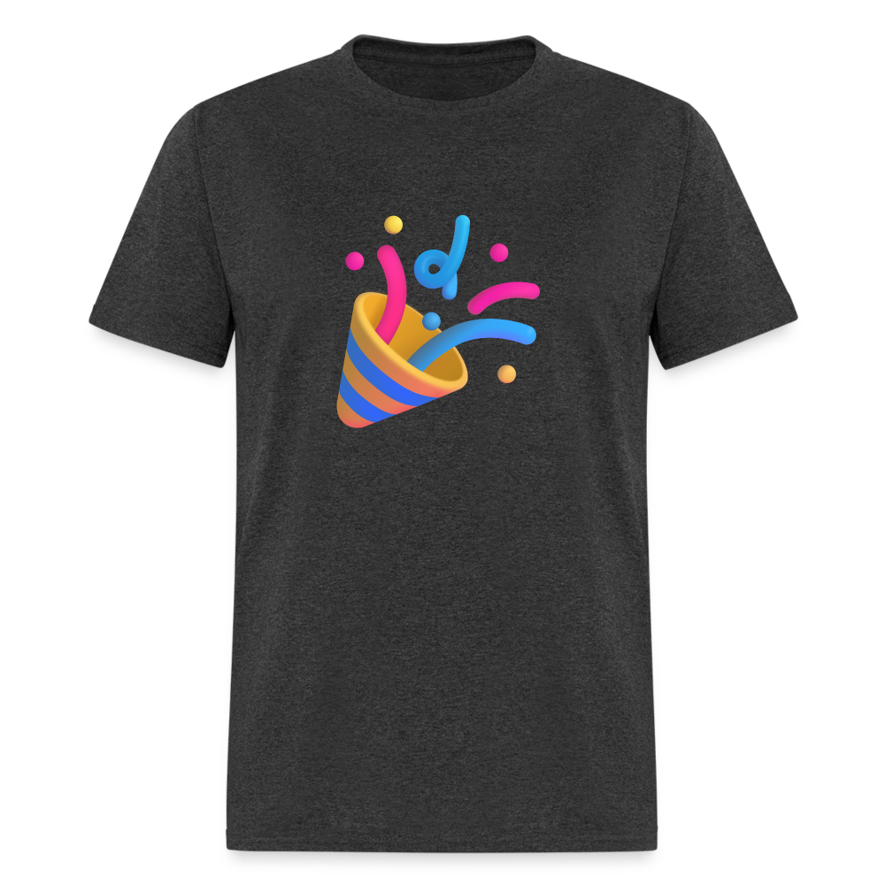 🎉 Party Popper (Microsoft Fluent) Unisex Classic T-Shirt - heather black