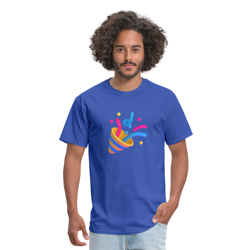 🎉 Party Popper (Microsoft Fluent) Unisex Classic T-Shirt - royal blue