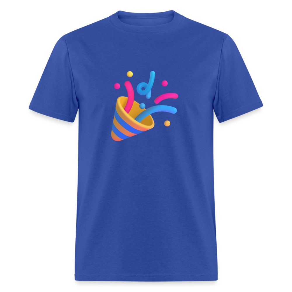 🎉 Party Popper (Microsoft Fluent) Unisex Classic T-Shirt - royal blue
