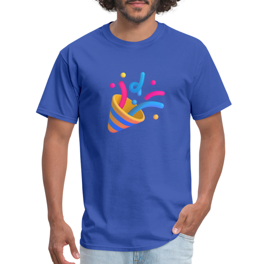 🎉 Party Popper (Microsoft Fluent) Unisex Classic T-Shirt - royal blue