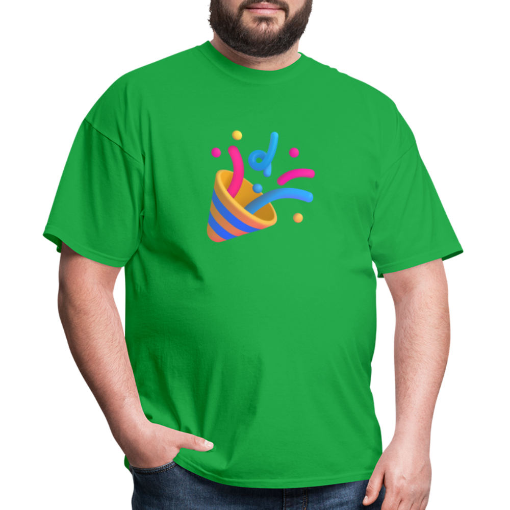 🎉 Party Popper (Microsoft Fluent) Unisex Classic T-Shirt - bright green