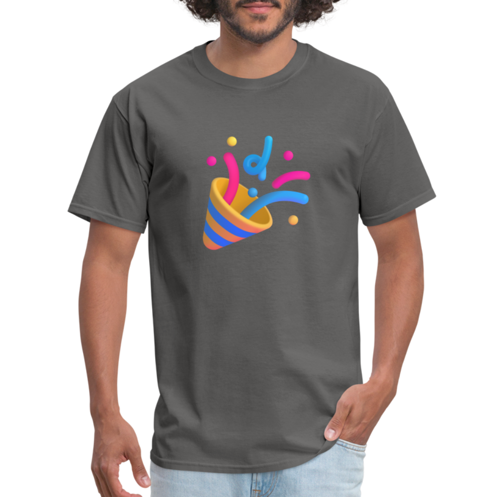 🎉 Party Popper (Microsoft Fluent) Unisex Classic T-Shirt - charcoal