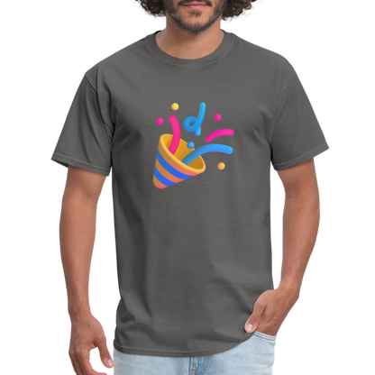 🎉 Party Popper (Microsoft Fluent) Unisex Classic T-Shirt - charcoal
