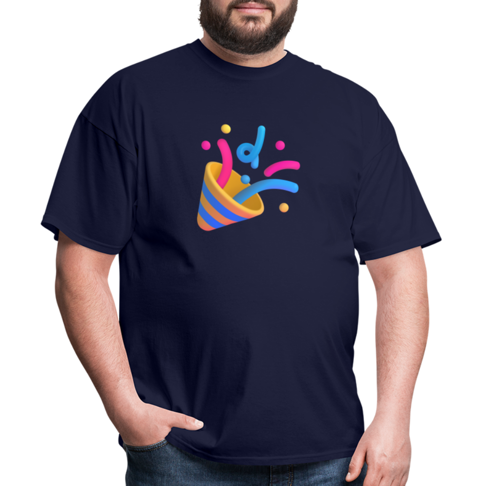 🎉 Party Popper (Microsoft Fluent) Unisex Classic T-Shirt - navy