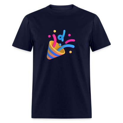 🎉 Party Popper (Microsoft Fluent) Unisex Classic T-Shirt - navy