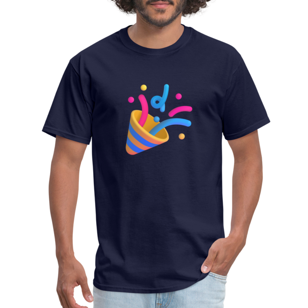 🎉 Party Popper (Microsoft Fluent) Unisex Classic T-Shirt - navy