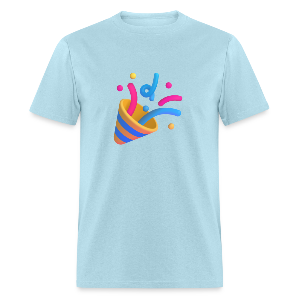 🎉 Party Popper (Microsoft Fluent) Unisex Classic T-Shirt - powder blue