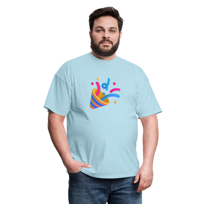 🎉 Party Popper (Microsoft Fluent) Unisex Classic T-Shirt - powder blue