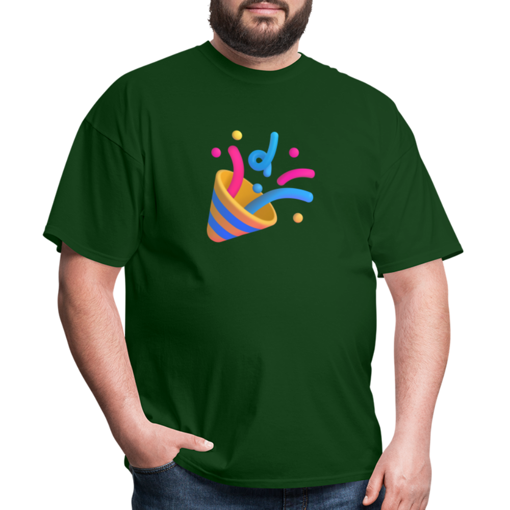 🎉 Party Popper (Microsoft Fluent) Unisex Classic T-Shirt - forest green