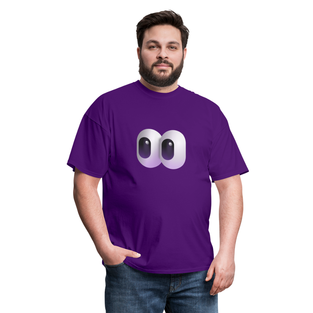 👀 Eyes (Microsoft Fluent) Unisex Classic T-Shirt - purple
