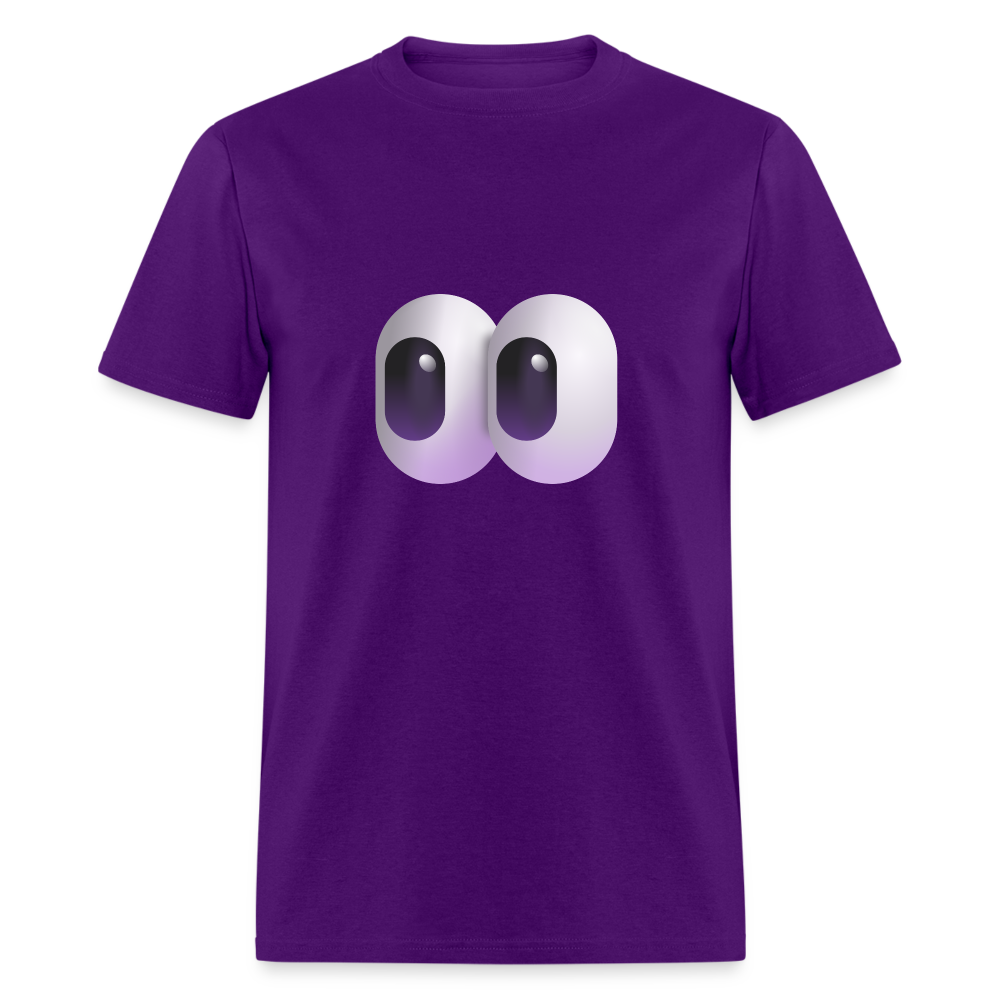 👀 Eyes (Microsoft Fluent) Unisex Classic T-Shirt - purple