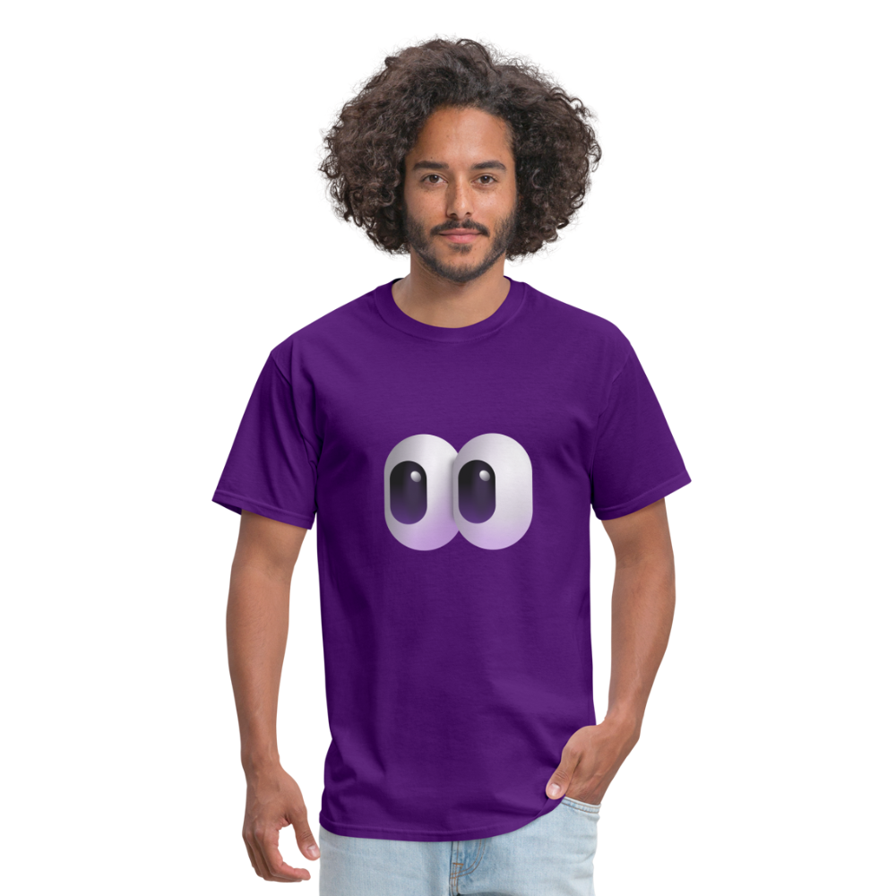 👀 Eyes (Microsoft Fluent) Unisex Classic T-Shirt - purple