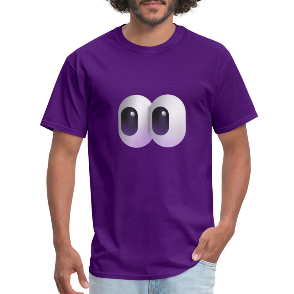 👀 Eyes (Microsoft Fluent) Unisex Classic T-Shirt - purple