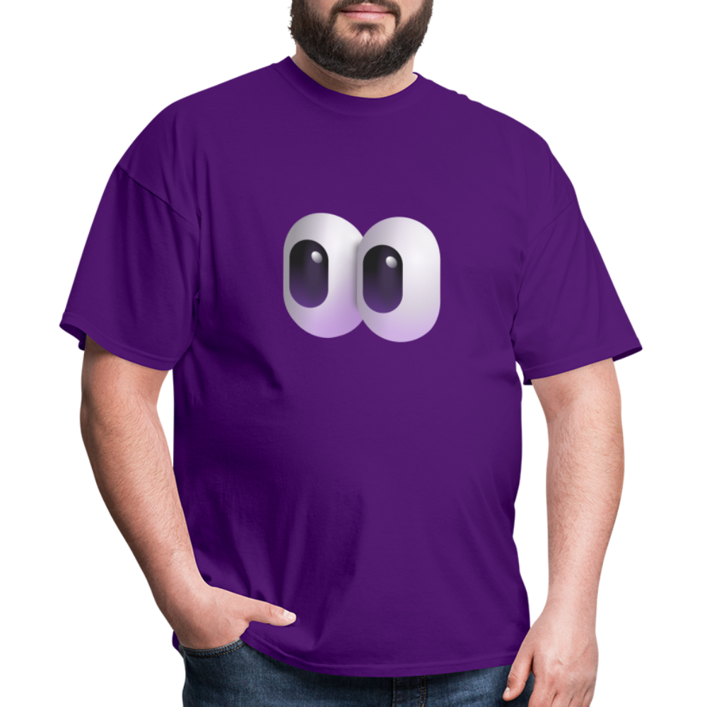 👀 Eyes (Microsoft Fluent) Unisex Classic T-Shirt - purple