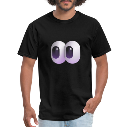 👀 Eyes (Microsoft Fluent) Unisex Classic T-Shirt - black