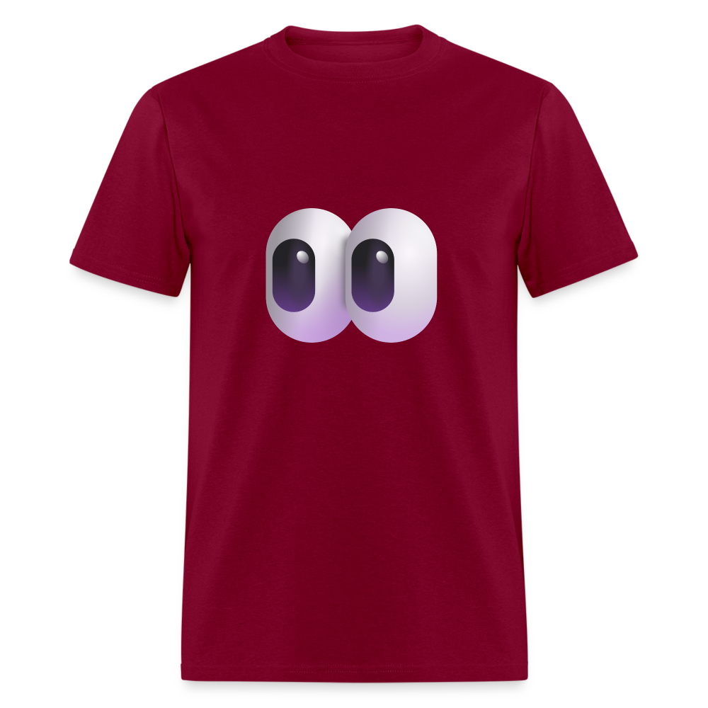 👀 Eyes (Microsoft Fluent) Unisex Classic T-Shirt - burgundy