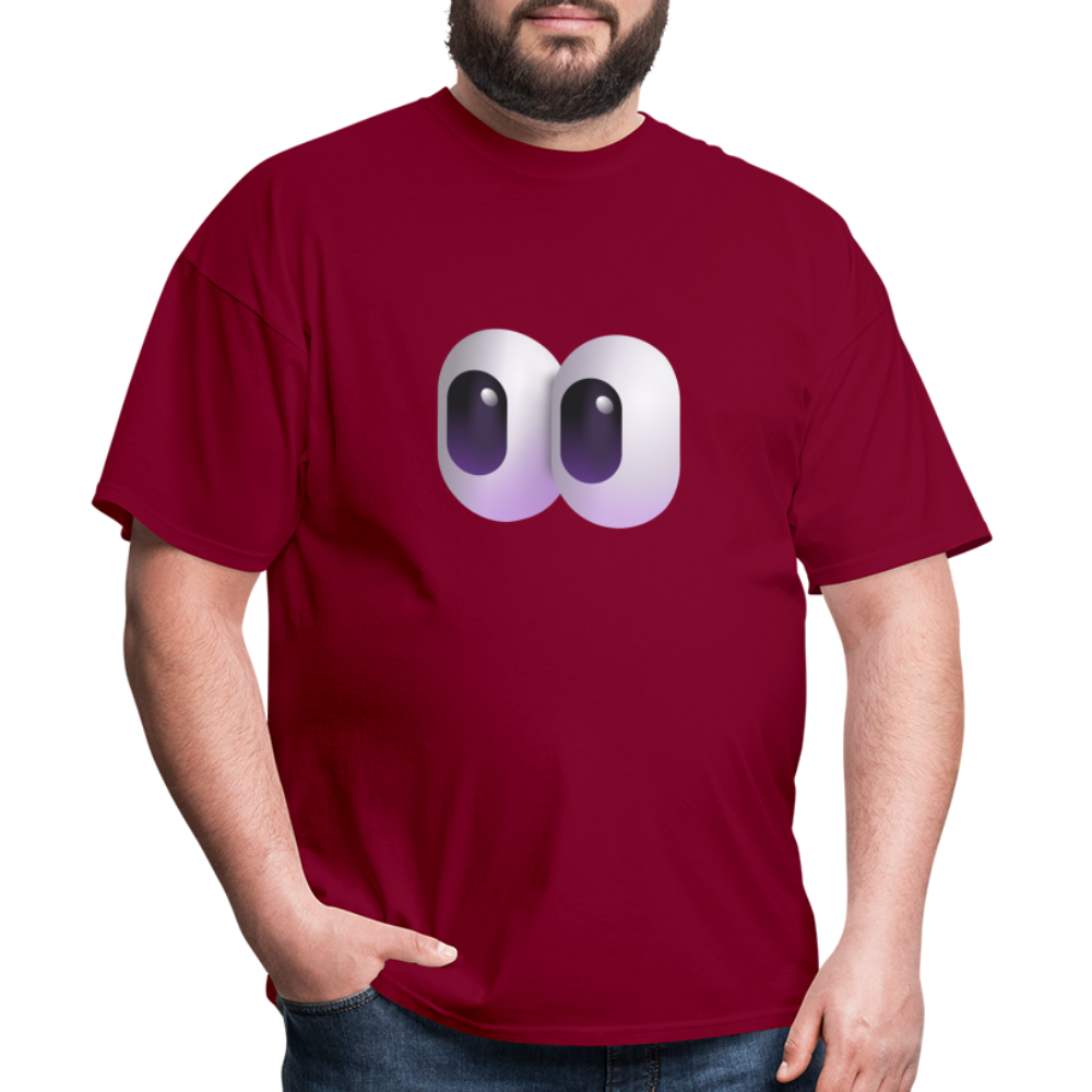 👀 Eyes (Microsoft Fluent) Unisex Classic T-Shirt - burgundy