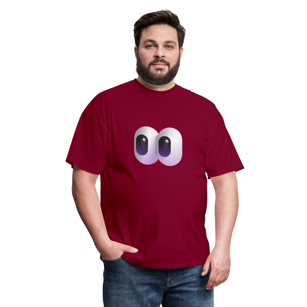 👀 Eyes (Microsoft Fluent) Unisex Classic T-Shirt - burgundy