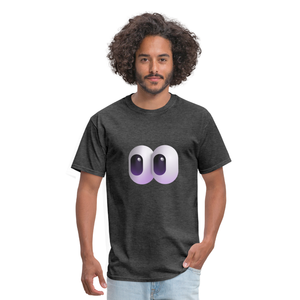 👀 Eyes (Microsoft Fluent) Unisex Classic T-Shirt - heather black