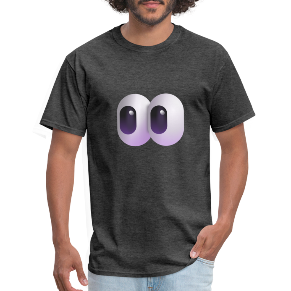 👀 Eyes (Microsoft Fluent) Unisex Classic T-Shirt - heather black