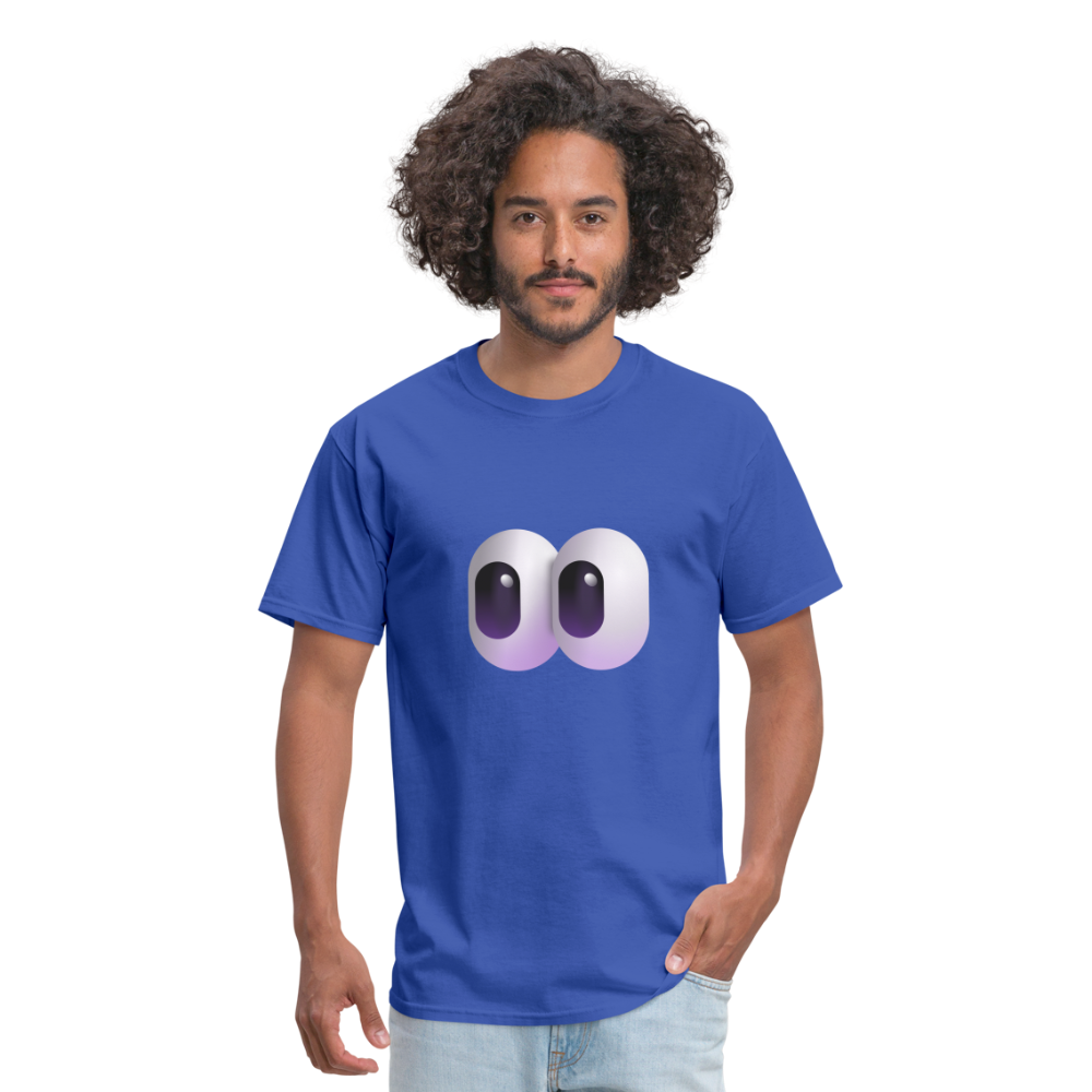 👀 Eyes (Microsoft Fluent) Unisex Classic T-Shirt - royal blue