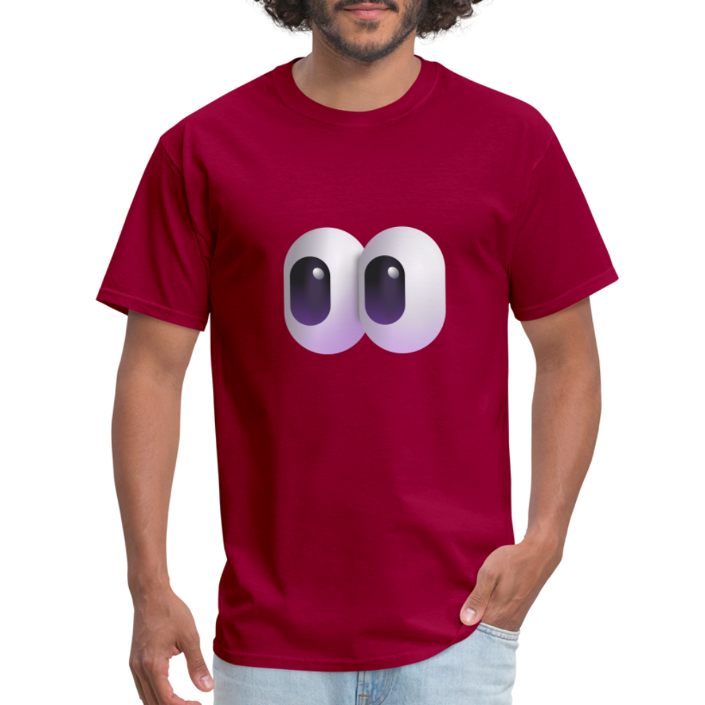 👀 Eyes (Microsoft Fluent) Unisex Classic T-Shirt - dark red