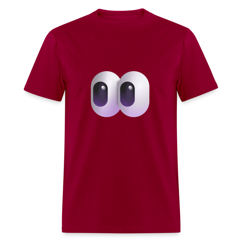 👀 Eyes (Microsoft Fluent) Unisex Classic T-Shirt - dark red